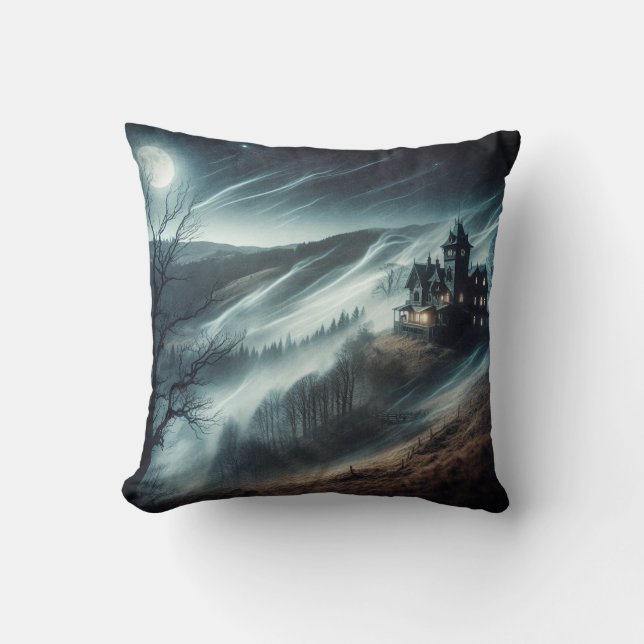 Coussin Maison haunted (Recto)
