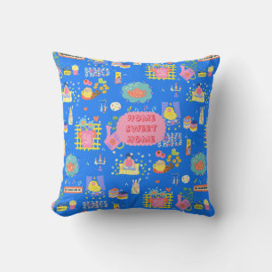 Coussin Maison personnalisée Sweet Home