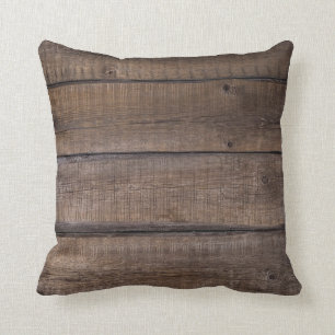 Coussin Maison rustique en bois Farmhouse moderne