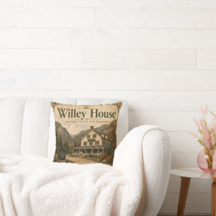 Coussin Maison Willey Crawford Notch New Hampshire Patrimo