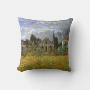 Coussin Maisons à Argenteuil par Claude Monet, Art ancien