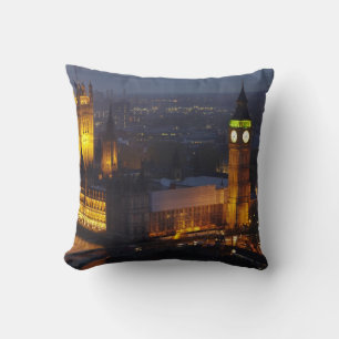 Coussin Maisons du Parlement, Big Ben, Westminster