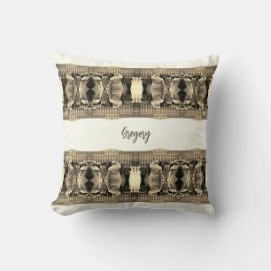 Coussin Maisons vintage Autriche Vienne Schonbrunn