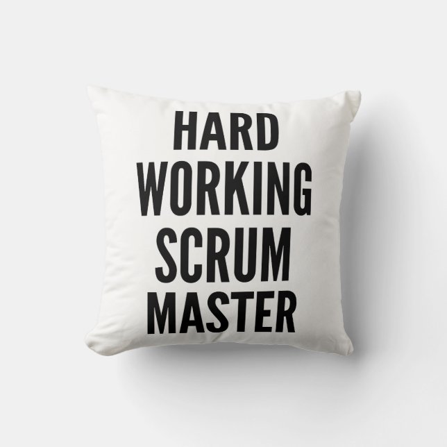 Coussin Maître de séquence de travail dur (Recto)