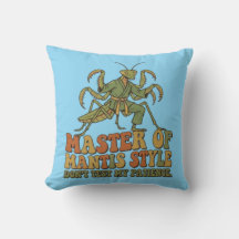 Maître du karaté de style Mantis Insecte drôle d'a