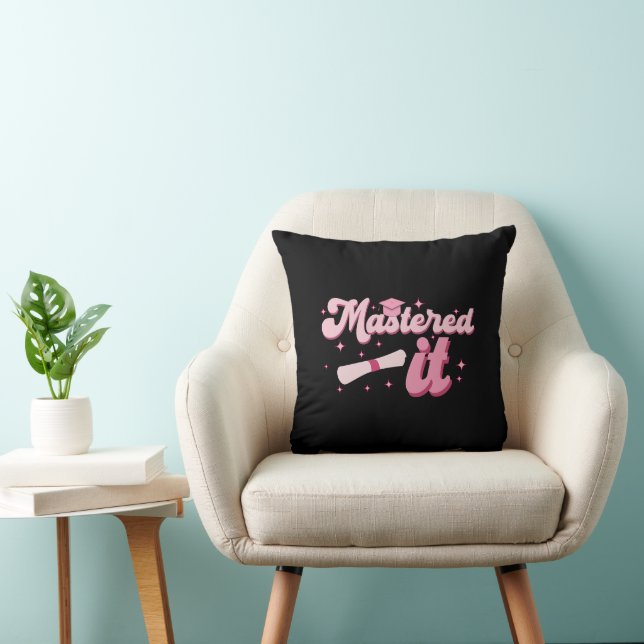 Coussin Maîtrise Il Maîtrise Diplômé MBA (Chaise)