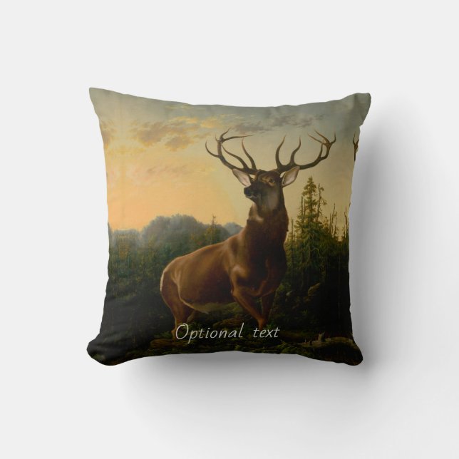Coussin Majestic Buck (Recto)