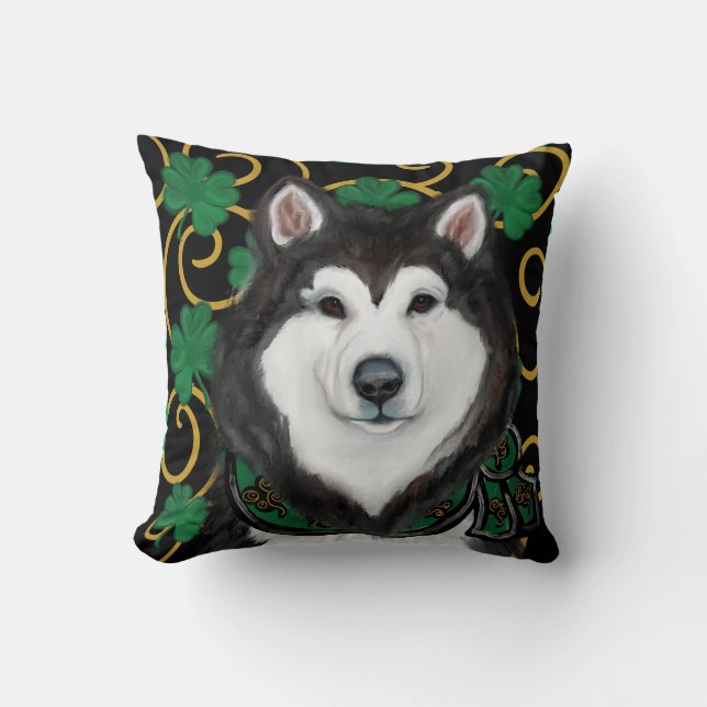 Coussin Malamute d'Alaska                 (Recto)