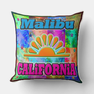 Coussin Malibu Sun & Palms