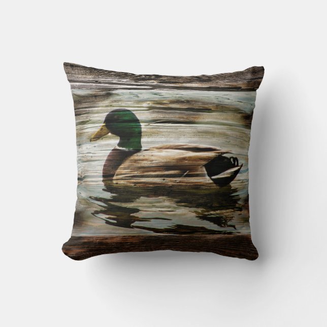Coussin Mallard Duck (Recto)