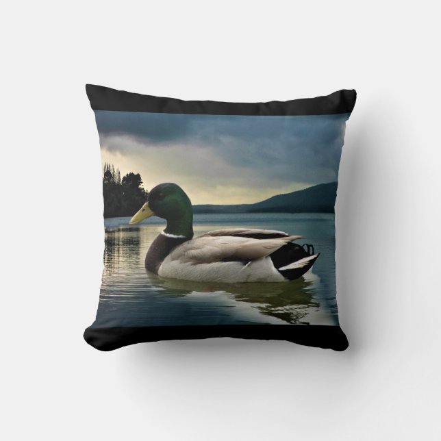 Coussin Mallard Duck (Recto)