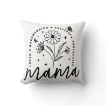 Mama : Attribut, Fleurs et Papillons