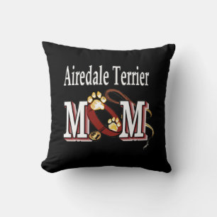 Coussin MAMAN d'Airedale Terrier