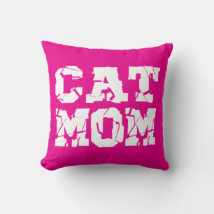 Coussin Maman de chat