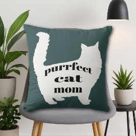 Coussin Maman de chat