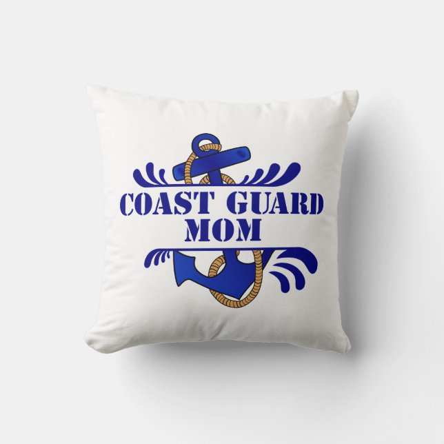 Coussin Maman de la garde côtière, Ancres loin ! (Recto)