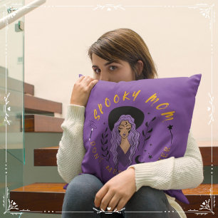 Coussin Maman éffrayante ne manque pas avec elle