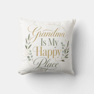 Coussin Maman est mon endroit heureux
