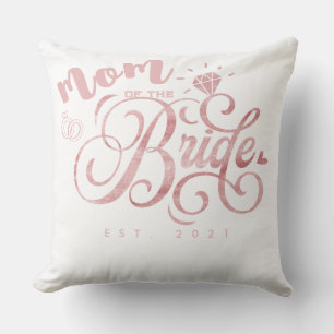 Coussin Maman Personnalisée Future Mariée Année Personnali