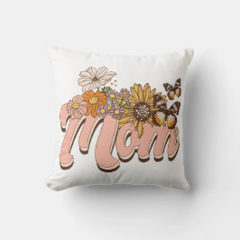 Coussin Maman Retro Floral