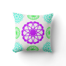Coussin Mandala à motifs