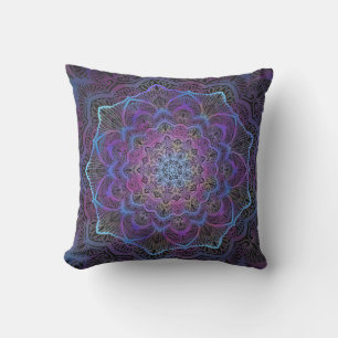 Coussin Mandala Mystic Bloom