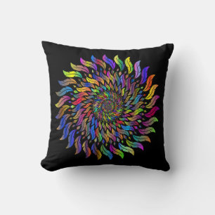Coussin Mandala très Cool et coloré