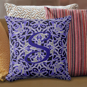 Coussin Mandala violet