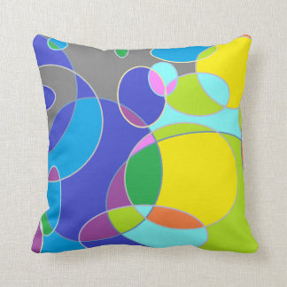 Coussin Mandarine lumineuse de bulle