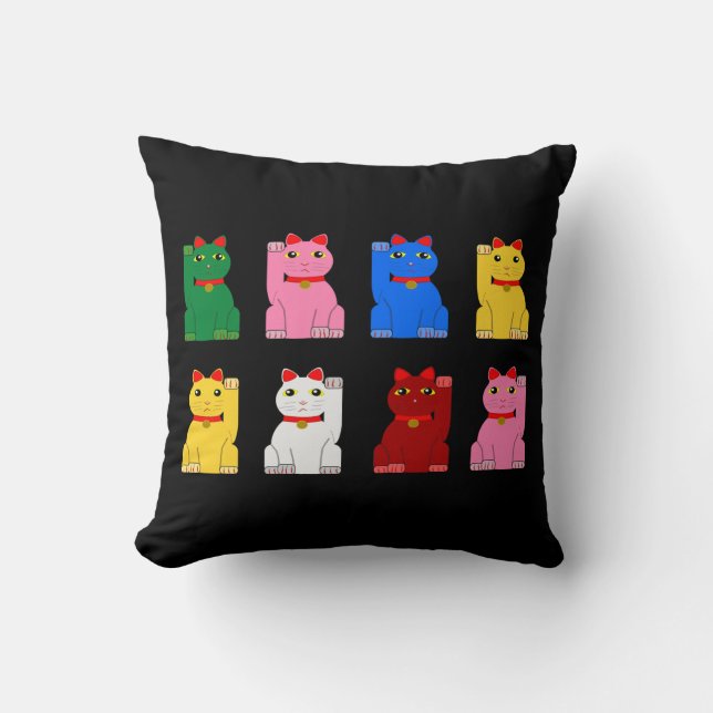 Coussin maneki neko (Recto)