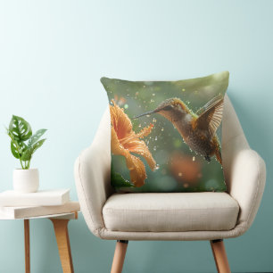 Coussin Mangeoires à colibris pour jardin
