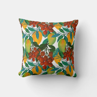 Coussin Mango exotique : Été sans joint