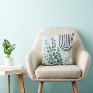 Coussin Mante Religieuse Eucalyptus Art Botanique Australi