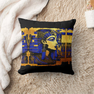 Coussin Manuscrits pharaoniques égyptiens énigmatiques