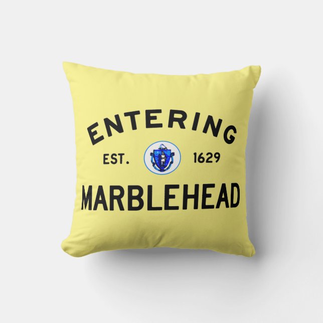 Coussin Marblehead entrant (Recto)