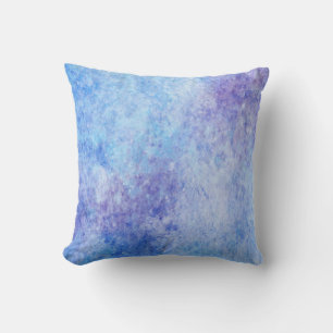 Coussin Marbre opale bleu