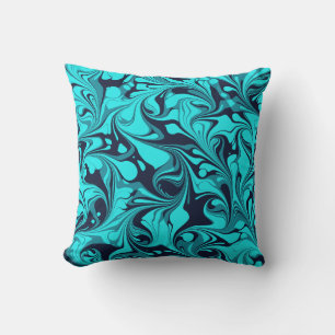 Coussin Marbre turquoise