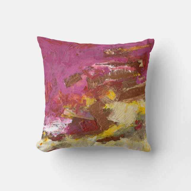 Coussin Marchez-moi à travers (Recto)