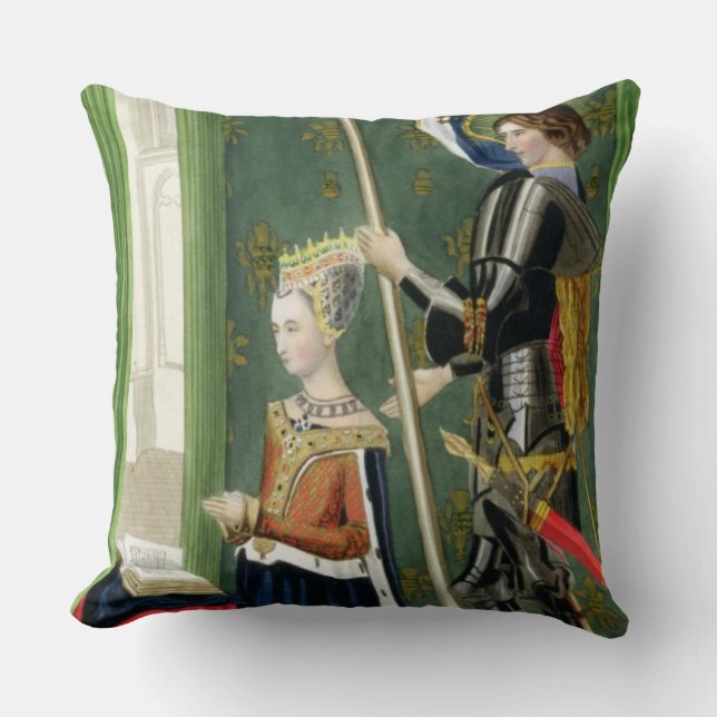 Coussin Margaret du Danemark, reine (des 1456-86) afte (Recto)