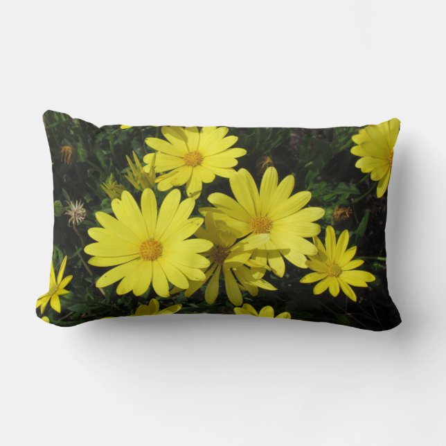 Coussin - Marguerites jaunes (Recto)