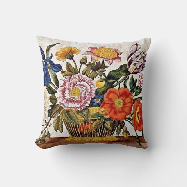 Coussin Maria Sibylla Merian - De Der Raupen Wunderbare (Recto)