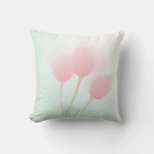 Coussin Mariage de Tulips Pastel Rose doux