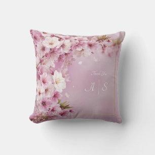 Coussin Mariage en fleurs de cerisier