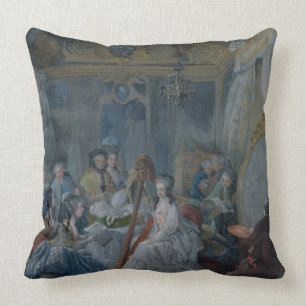 Coussin Marie Antoinette dans sa chambre à Versailles