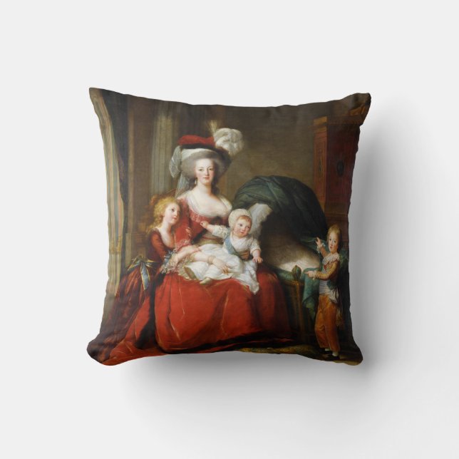 Coussin Marie-Antoinette De Lorraine-Habsbourg (Recto)