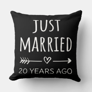 Coussin Mariés depuis seulement 20 ans