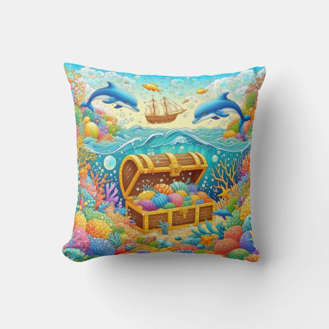 Coussin Marine (Recto)