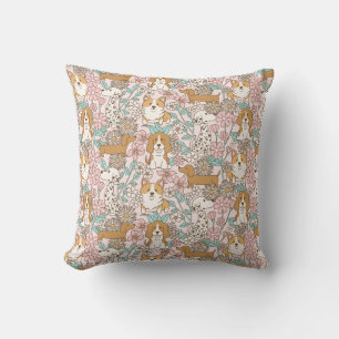 Coussin Marionnettes florales