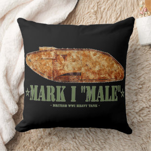 Coussin Mark I Homme Guerre mondiale Première Guerre mondi