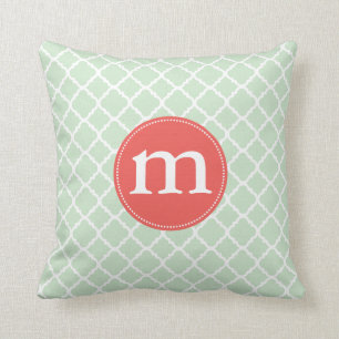 Coussin Marocain en bon état élégant Quatrefoil